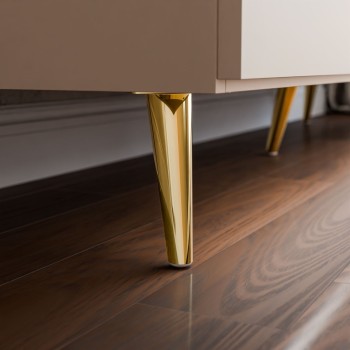 Kommode LINA KASCHMIR 1D4S auf hohen Beinen