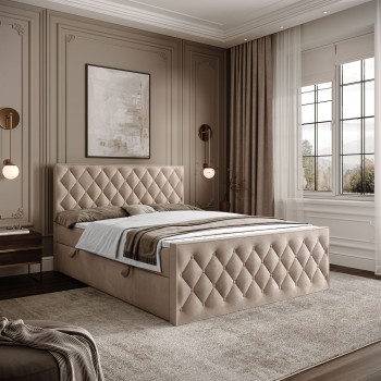 Boxspringbett INEZ II mit...