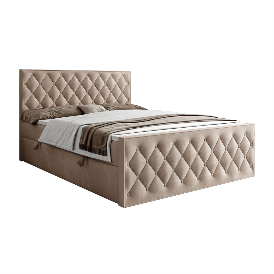 Boxspringbett INEZ II mit Bettkasten