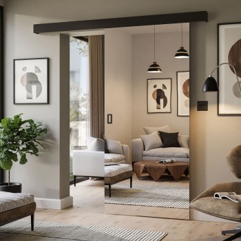 RICO II Schiebetür mit Spiegel