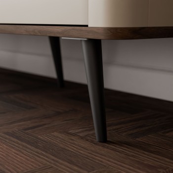 Kommode für das Schlafzimmer AUTUMN 3D mit geriffelter Front