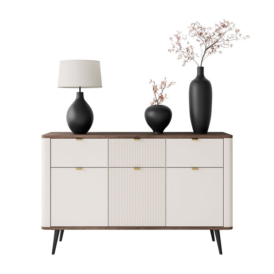 Kommode AUTUMN 3D3S auf hohen Beinen