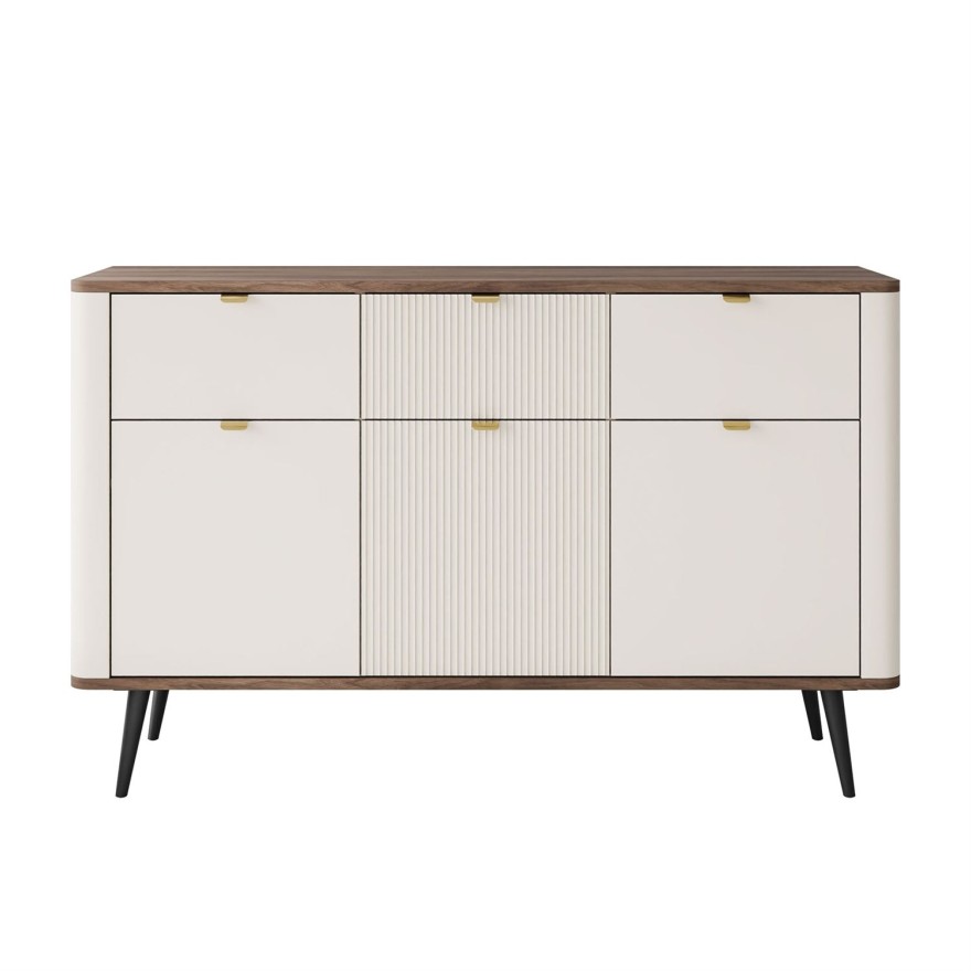 Kommode AUTUMN 3D3S auf hohen Beinen