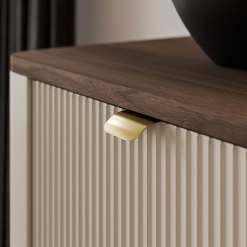 Kommode für das Wohnzimmer AUTUMN 3S auf hohen Beinen