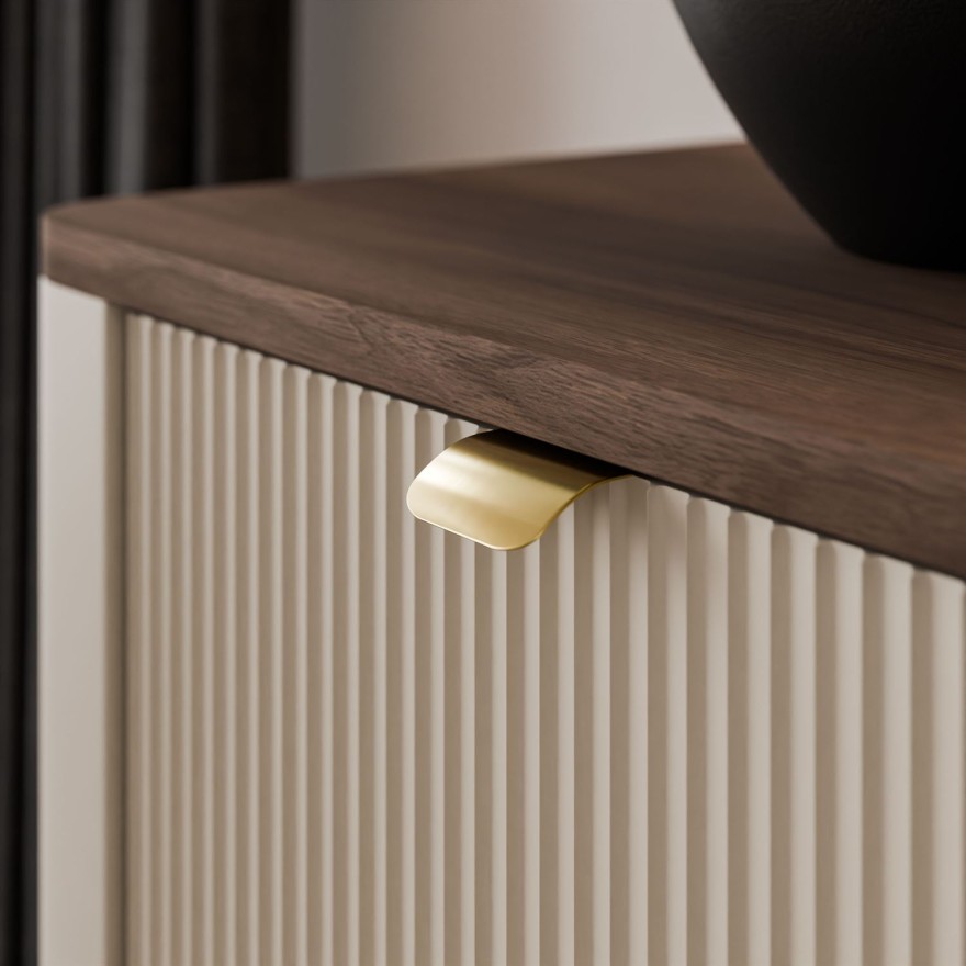 Kommode für das Wohnzimmer AUTUMN 3S auf hohen Beinen