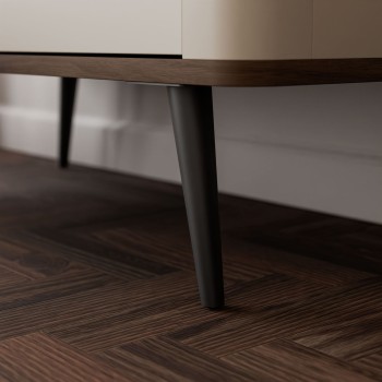 Kommode für das Wohnzimmer AUTUMN 3S auf hohen Beinen
