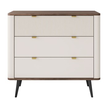 Kommode für das Wohnzimmer AUTUMN 3S auf hohen Beinen