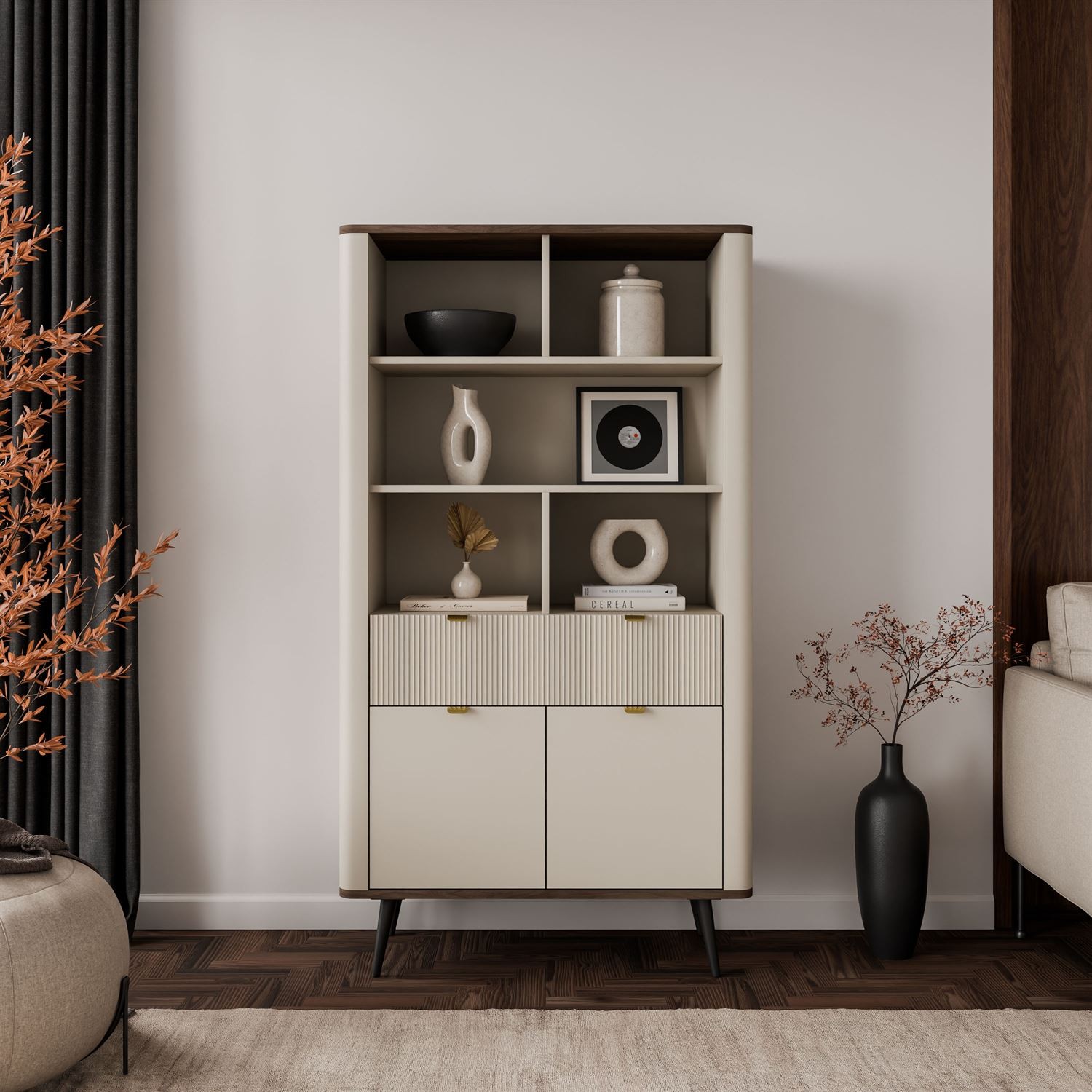 Regal AUTUMN 2D1S mit Schublade