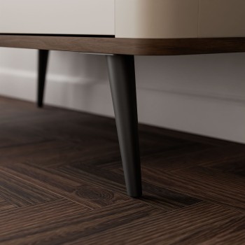 Kommode mit Schubladen AUTUMN 2D3S mit geriffelter Front