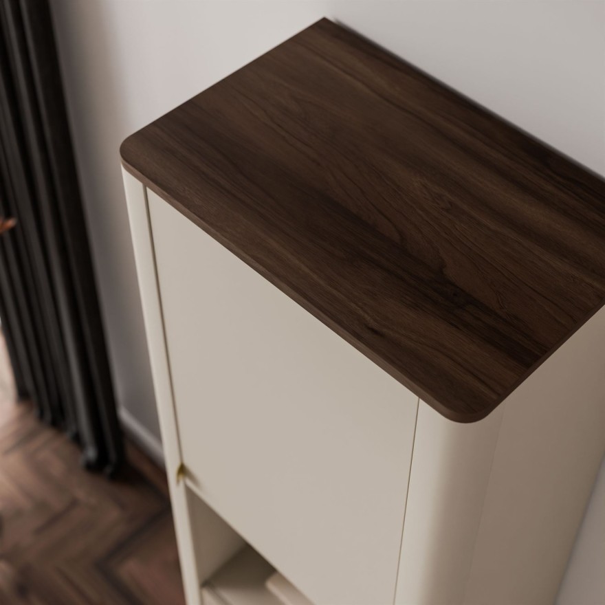 Schmales Regal AUTUMN 1D3S mit Schubladen