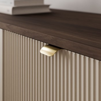 TV-Schrank AUTUMN 3D auf hohen Beinen