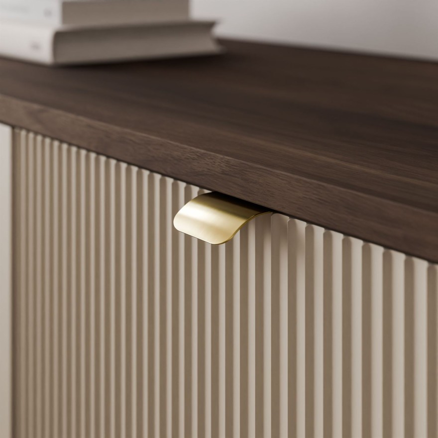 TV-Schrank AUTUMN 3D auf hohen Beinen