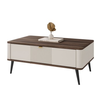 Couchtisch AUTUMN mit verschließbarem Fach unter der Tischplatte