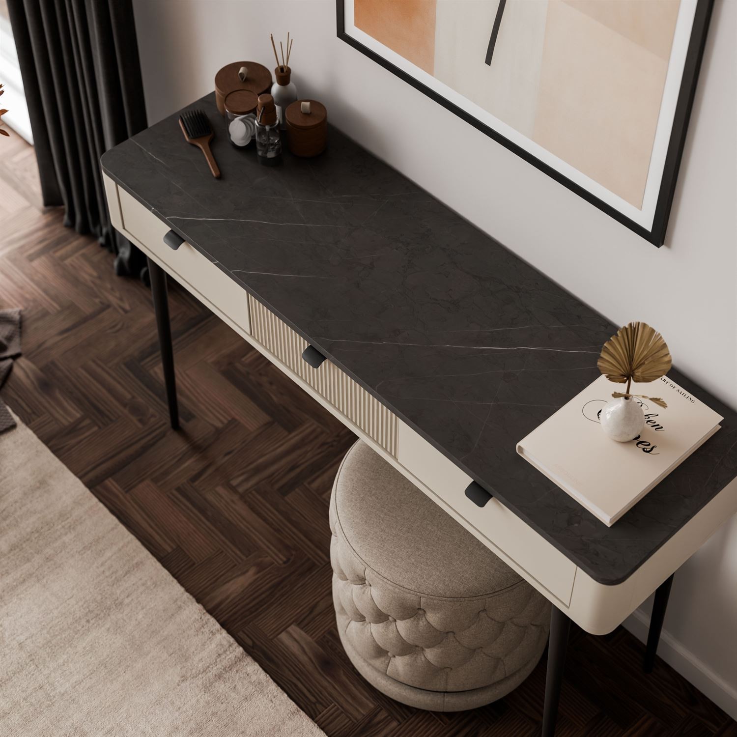 Konsole AUTUMN mit Schubladen