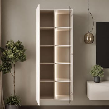 Hängende Vitrine CARMEN mit LED-Beleuchtung