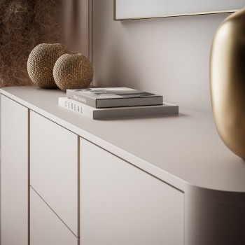 Kommode mit Schubladen DESTINY KSZ-168 Kaschmir