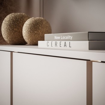 Kommode mit Schubladen DESTINY KSZ-168 Kaschmir