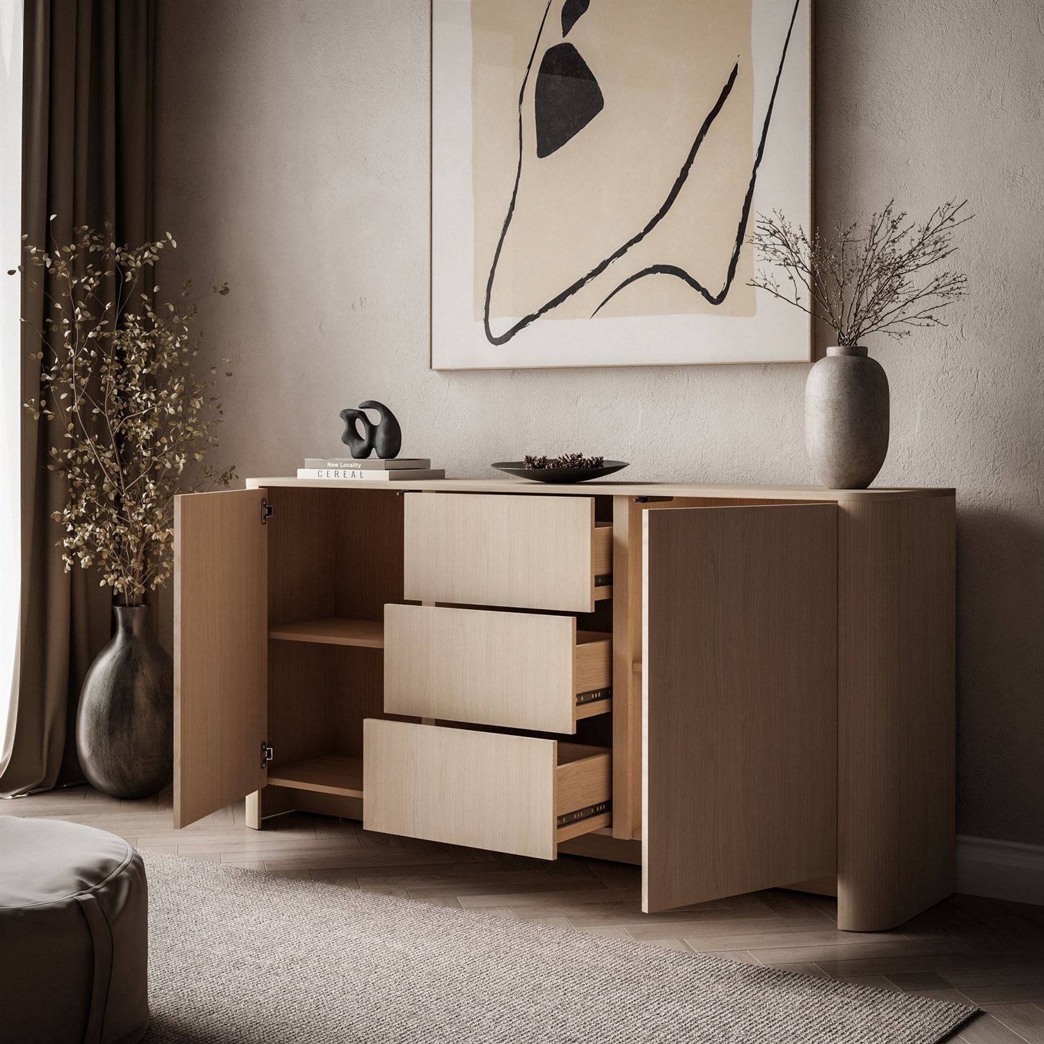 Kommode mit Schubladen DESTINY II KSZ-168