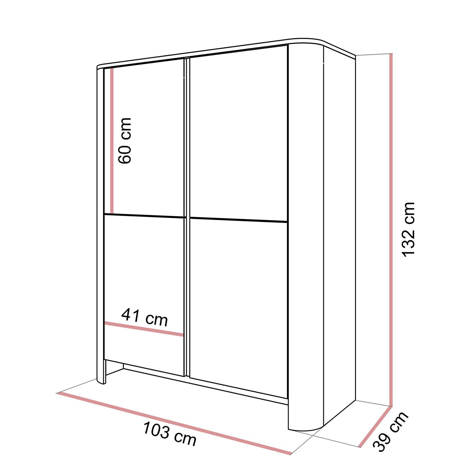 Kommode DESTINY II K-103