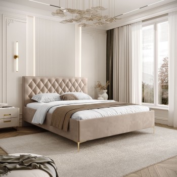 Polsterbett INEZ mit...