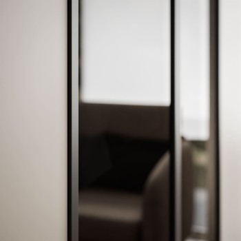 Viertüriger Schrank ATRIUM mit Glasfront