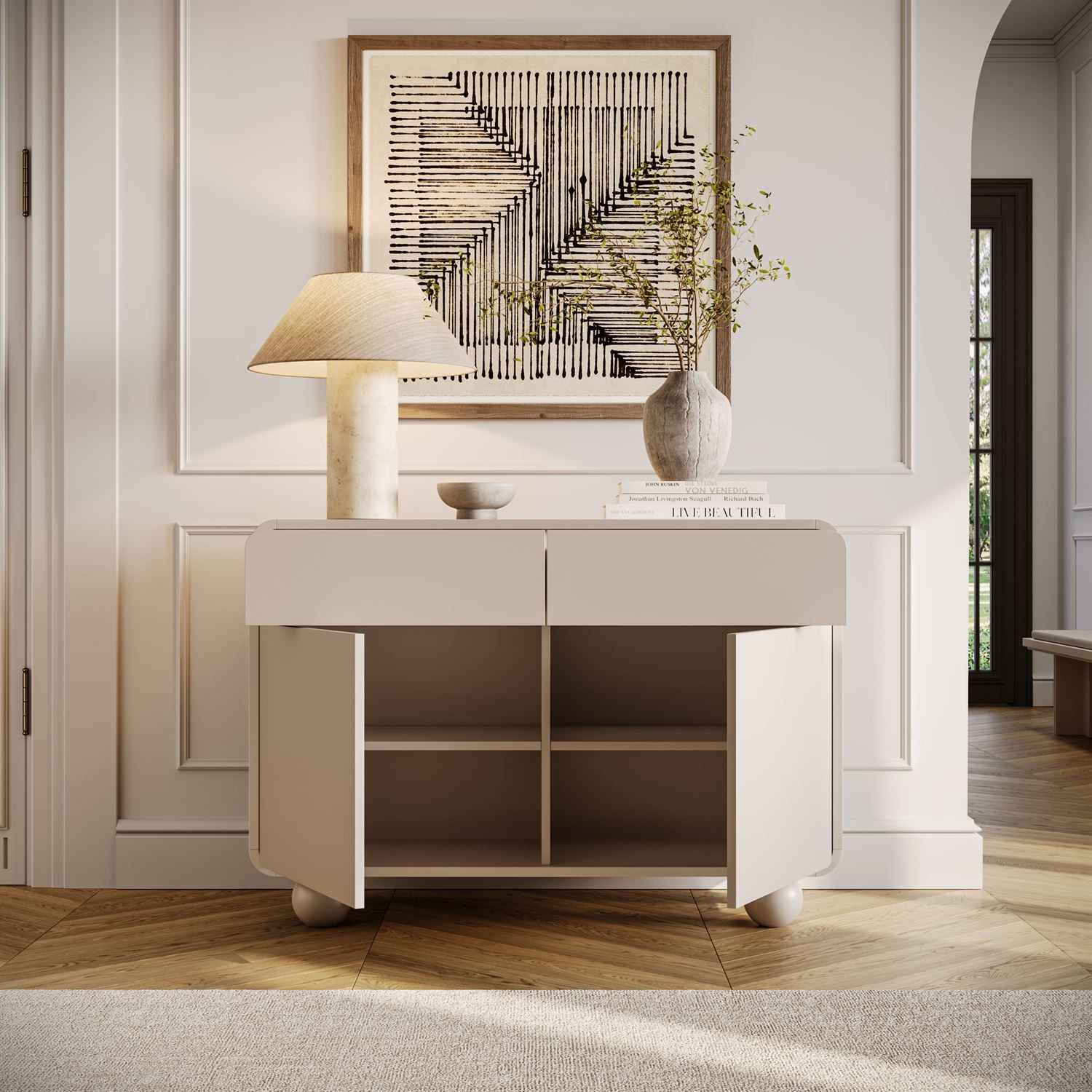 Kompakte Kommode OLIVIO KSZ108 Kaschmir