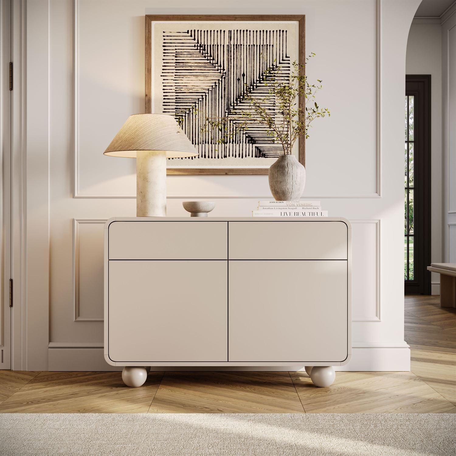 Kompakte Kommode OLIVIO KSZ108 Kaschmir