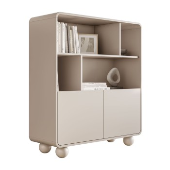 Zweitüriges Regal OLIVIO RG108 Kaschmir