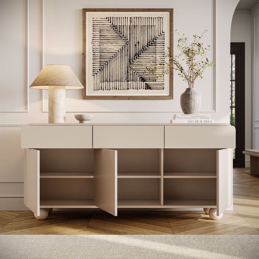 Dreiteilige Kommode OLIVIO KSZ160 mit Schubladen