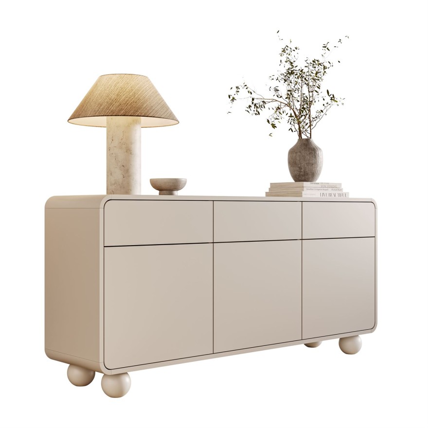 Dreiteilige Kommode OLIVIO KSZ160 mit Schubladen