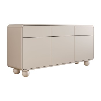 Dreiteilige Kommode OLIVIO KSZ160 mit Schubladen