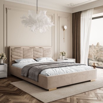 Polsterbett AURORA mit...