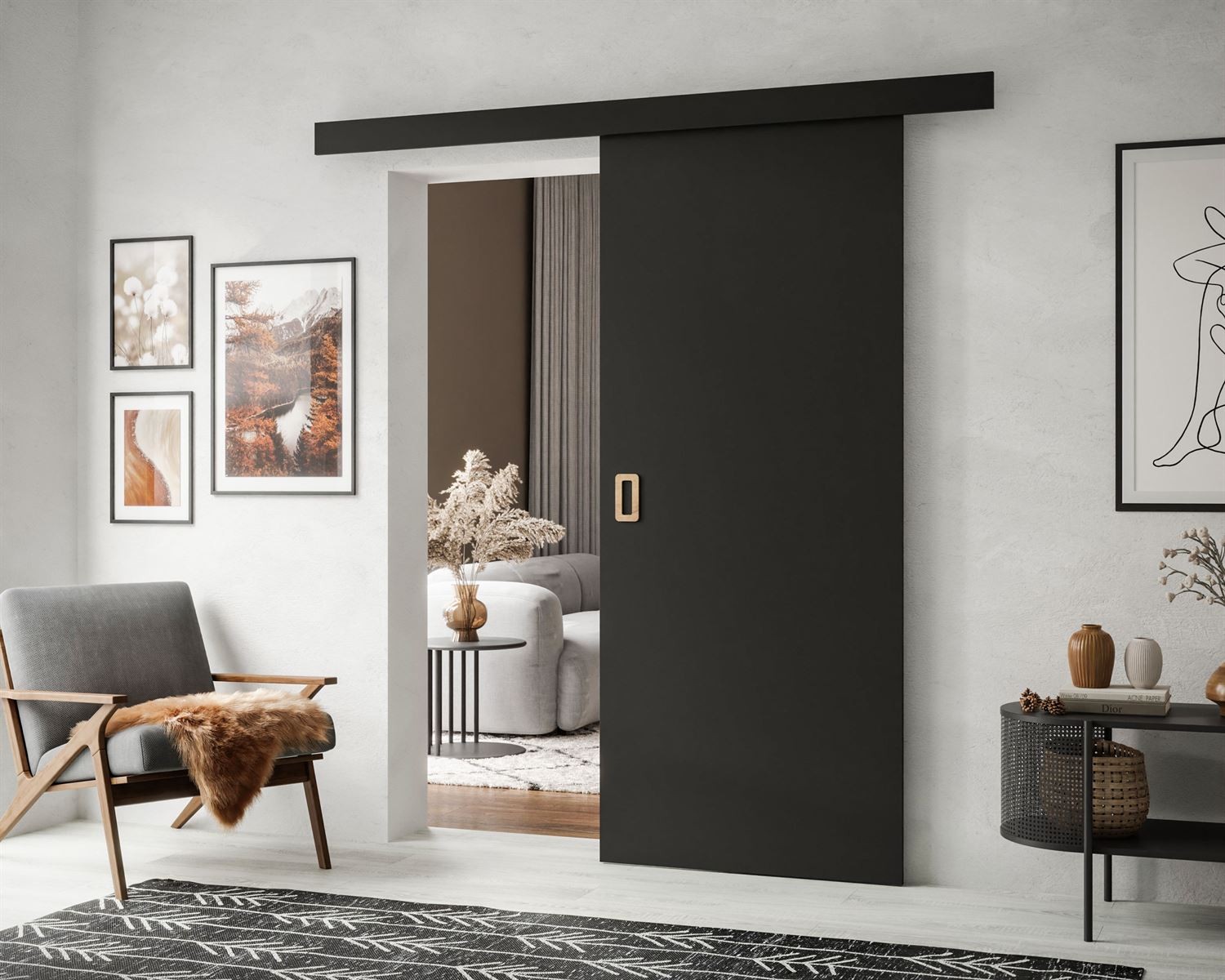 Schiebetür WAYATT mit Grif