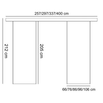 Schiebetür ERKADO DUO