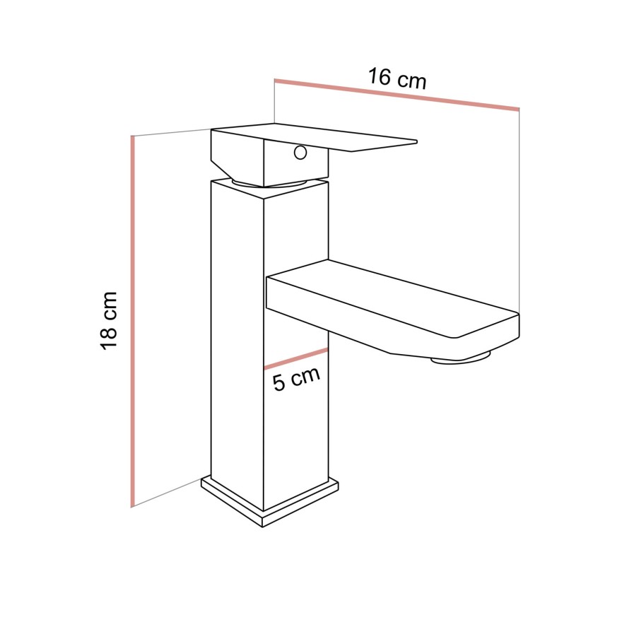 Badezimmerschrank LUMIERE LOFT