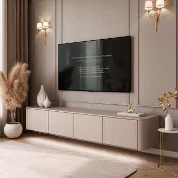TV-Hängeschrank CELESTE mit LED-Beleuchtung