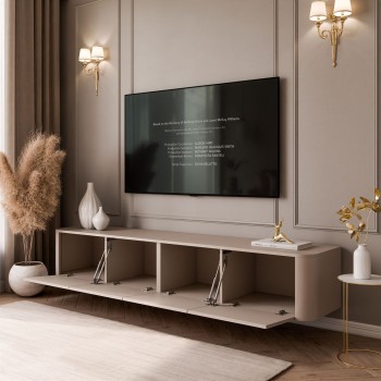TV-Hängeschrank CELESTE mit LED-Beleuchtung