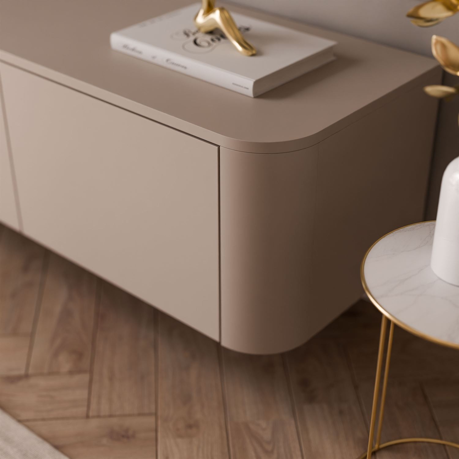 TV-Hängeschrank CELESTE mit LED-Beleuchtung