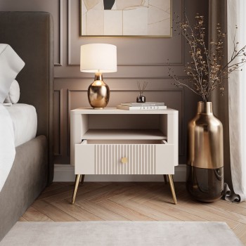 Nachttisch ELYSIA KASCHMIR mit Schublade