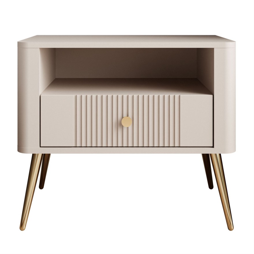 Nachttisch ELYSIA KASCHMIR mit Schublade