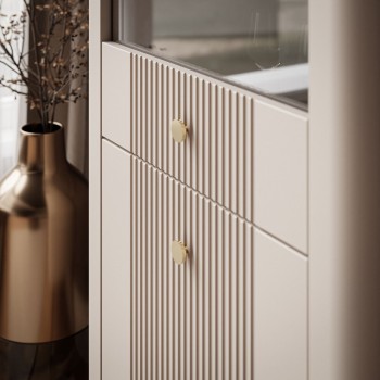 Vitrine ELYSIA KASCHMIR mit LED-Beleuchtung