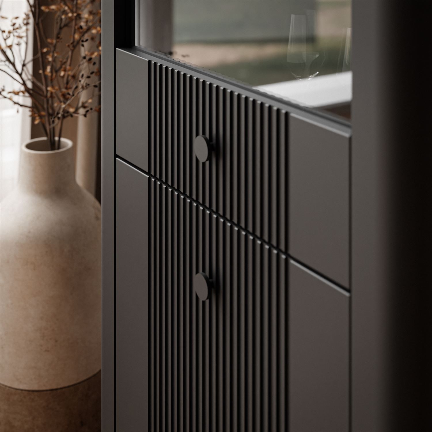 Vitrine ELYSIA mit LED-Beleuchtung