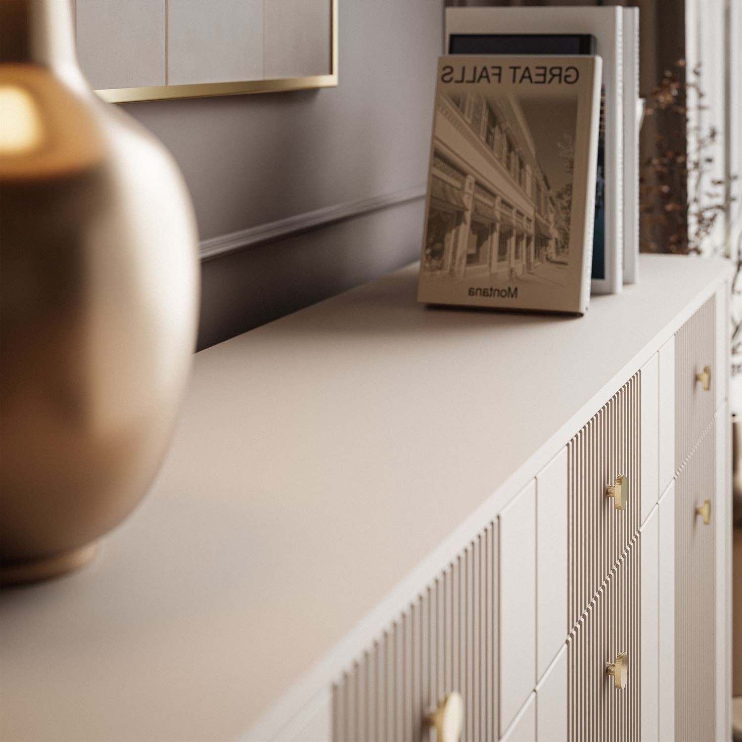 Kommode ELYSIA KASCHMIR 3D3S mit Schubladen