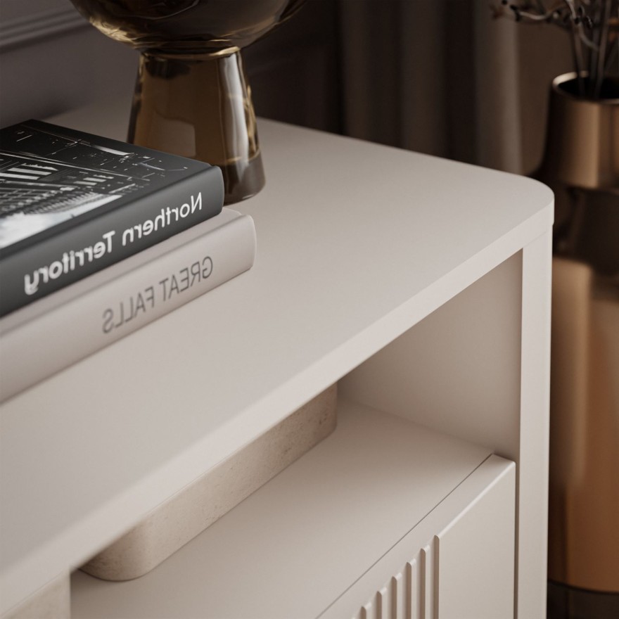 TV-Lowboard ELYSIA KASCHMIR mit Schubladen