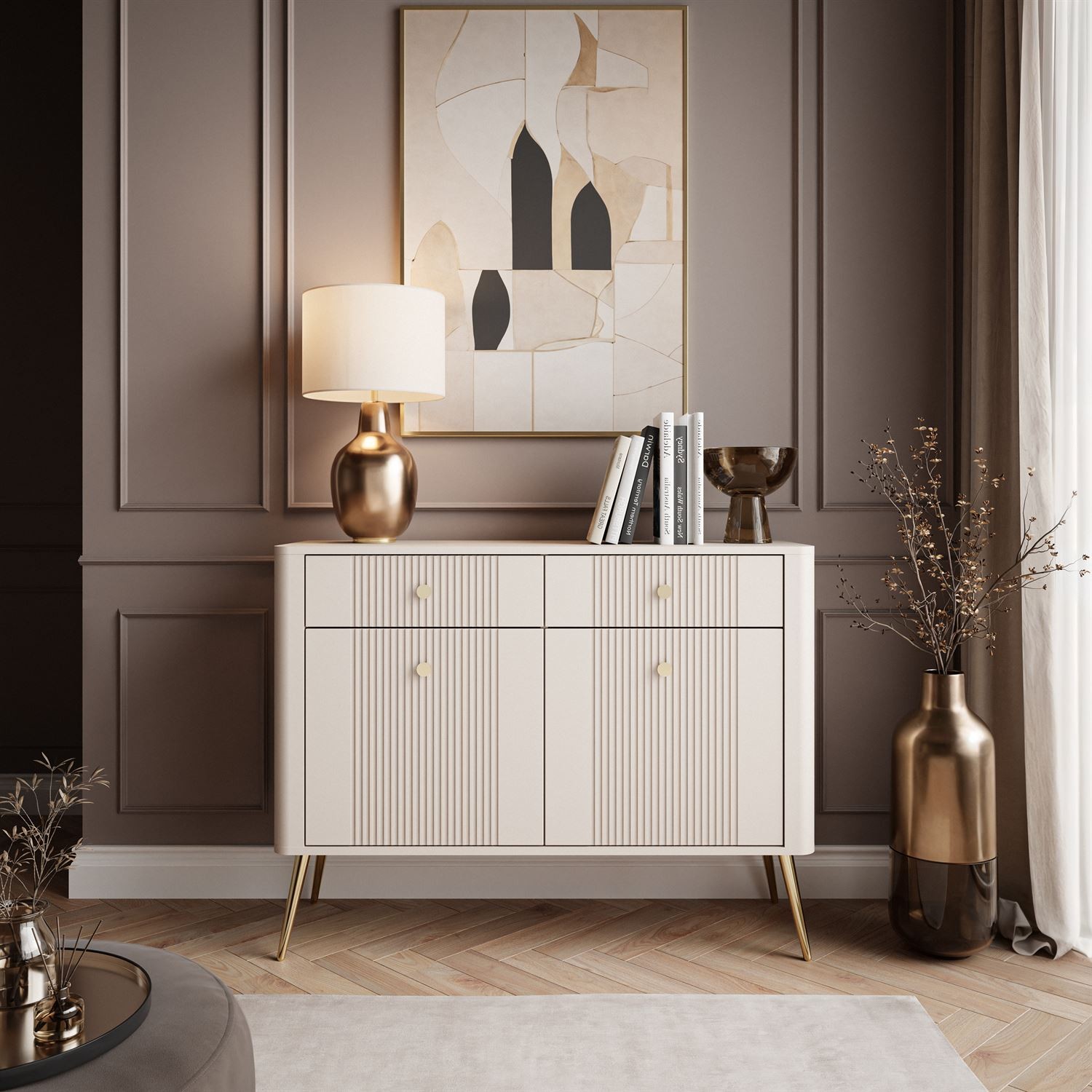 Kommode ELYSIA KASCHMIR 2D2S mit Schubladen