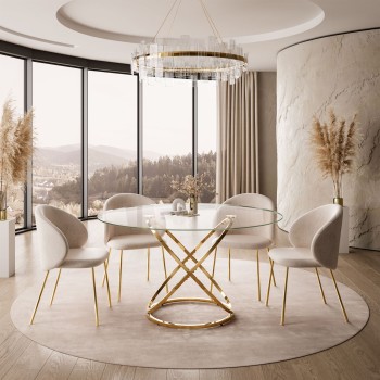 Esszimmer-Set BELLE mit...