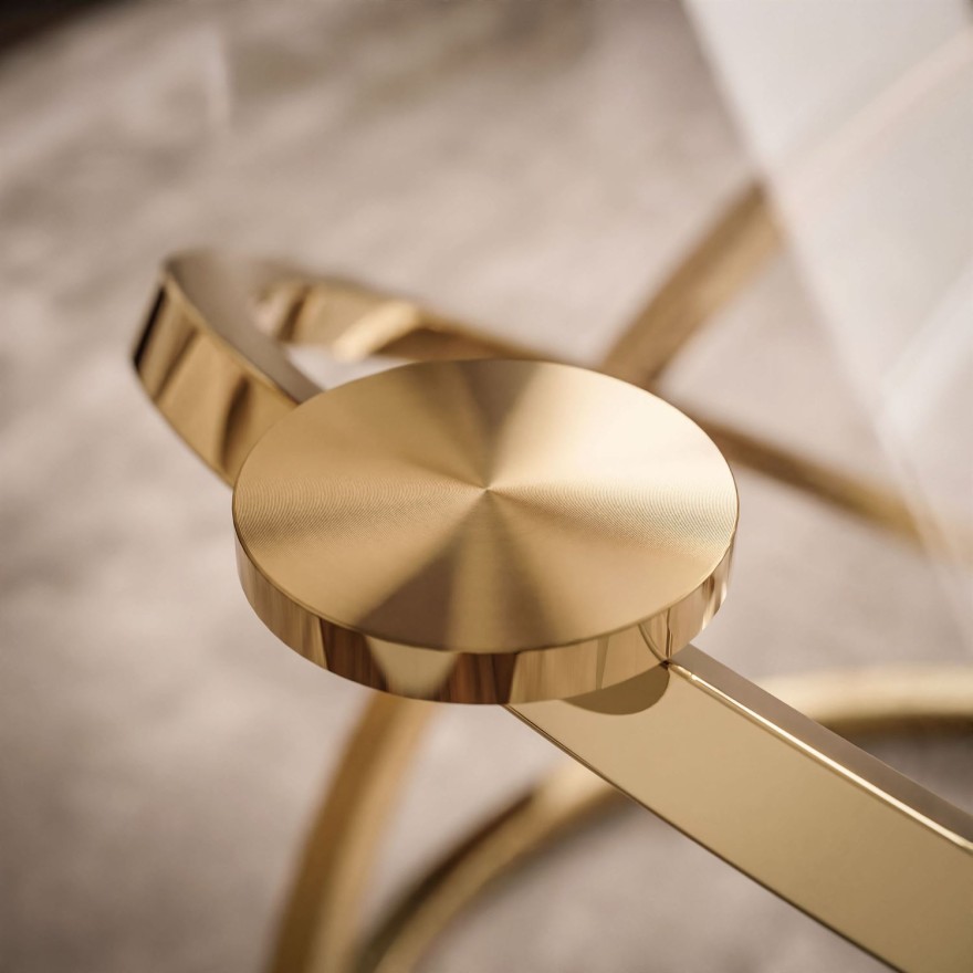 Esszimmer-Set BELLE mit vier Stühlen