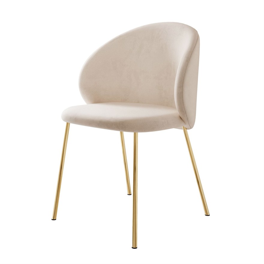 Esszimmer-Set BELLE mit vier Stühlen