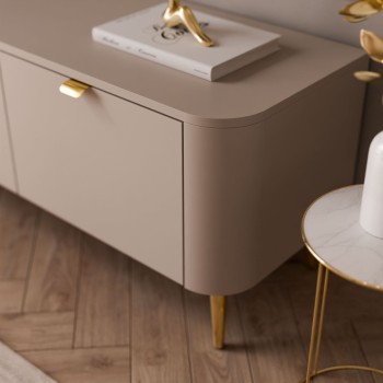 TV-Schrank CELESTE 200 cm mit Beleuchtung an den Füßen