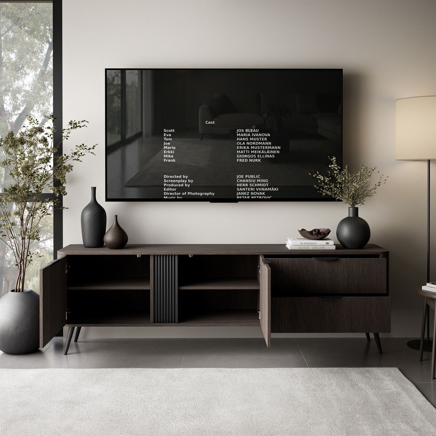 TV-Schrank TWILIGHT 2D2D mit Schubladen